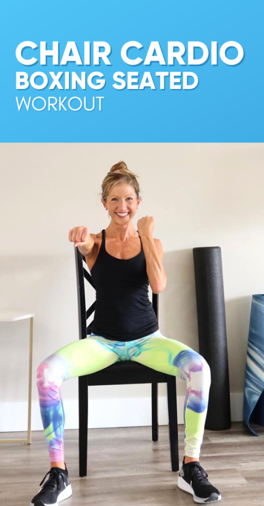 Chair Boxing Cardio Workout Caroline Jordan