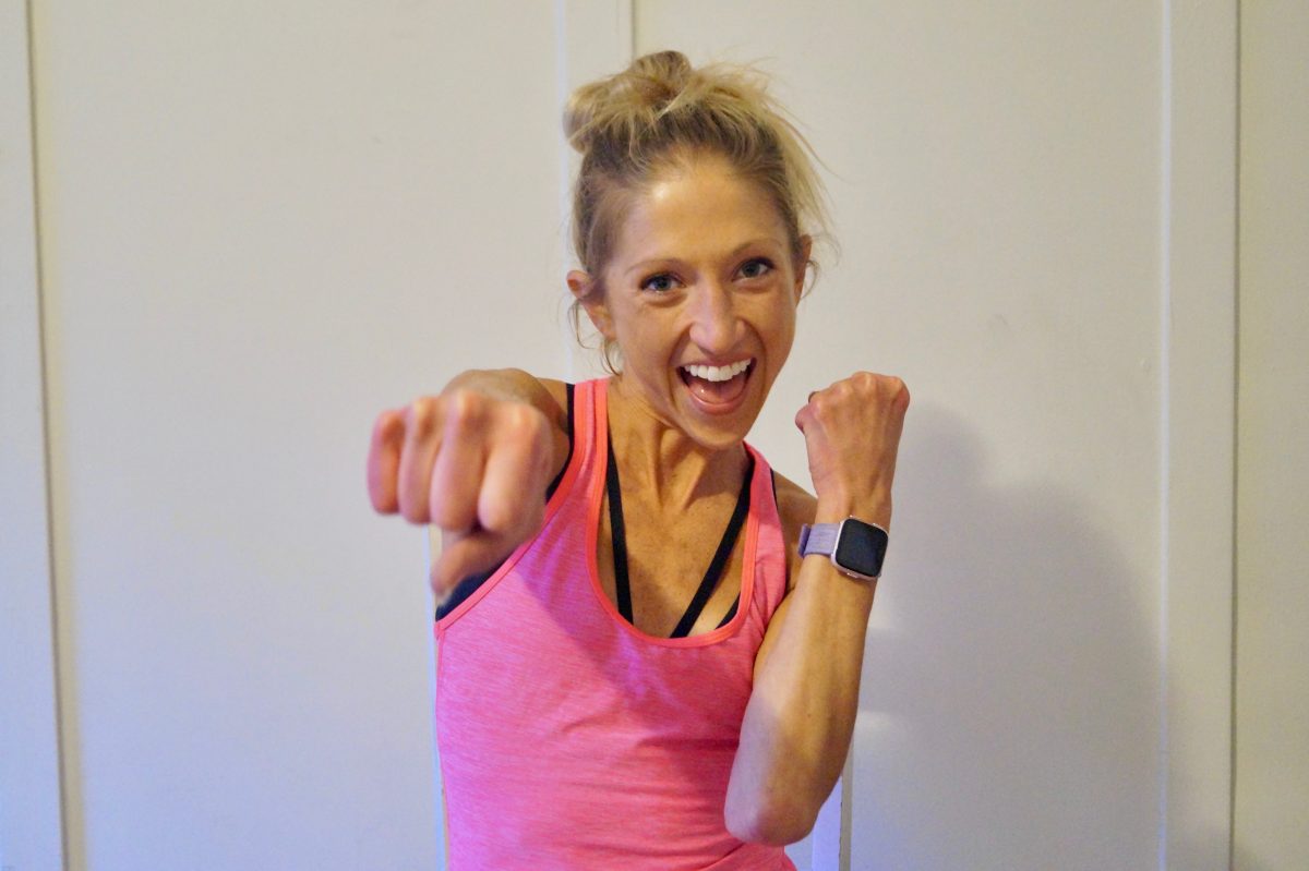 Chair Boxing Cardio Workout. A Hard Seated Exercise Video That Will