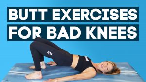 Butt Exercises For Bad Knees Exercise Routine (SO Good!) - Caroline Jordan