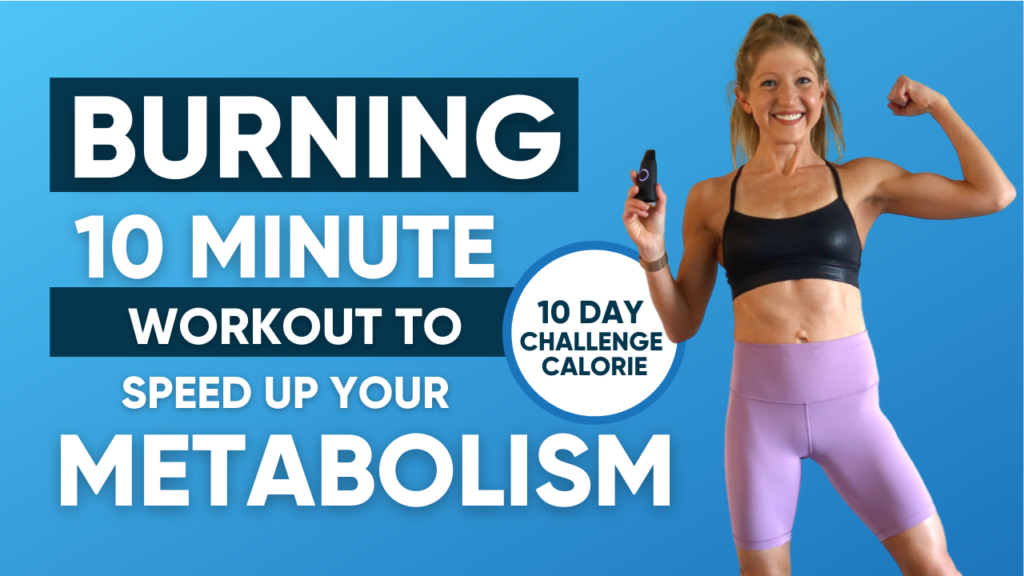 Metabolism Boosting Workout 10 day challenge CALORIE 🔥 BURNING 10 ...