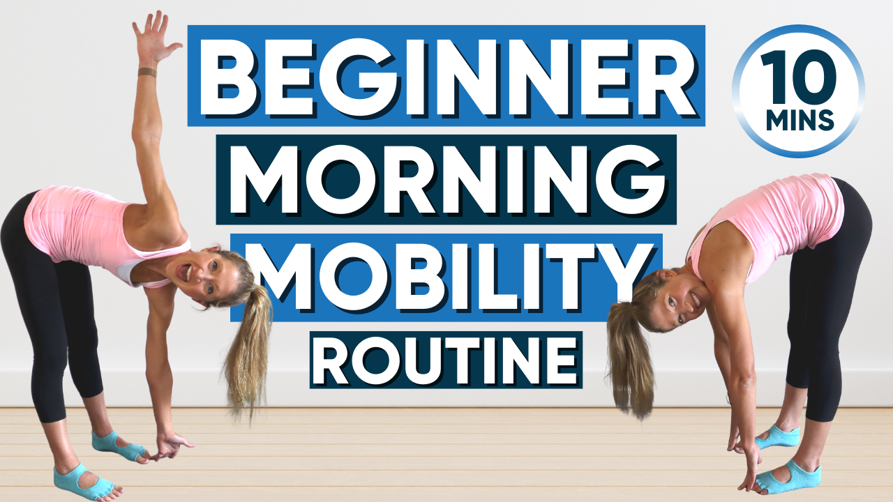 Morning Mobility Routine For Beginners 10 Minutes Caroline Jordan 8976