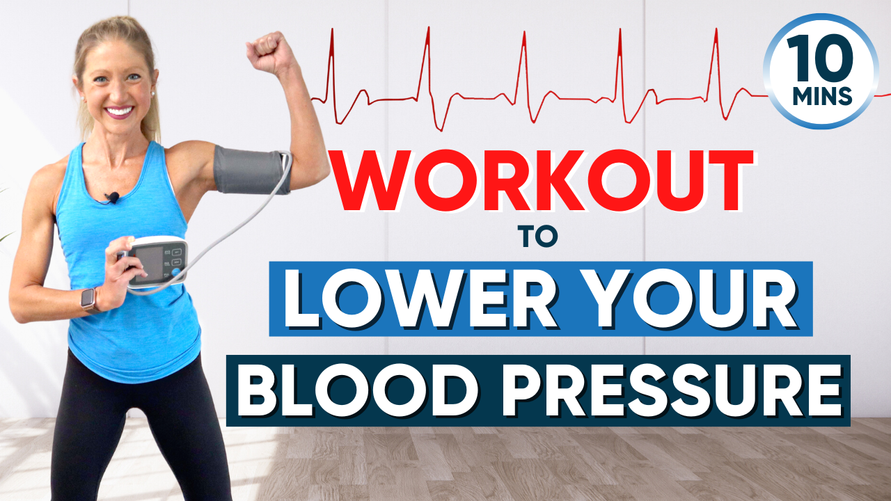Lower blood pressure quickly at home with this easy to follow routine (10  Minutes!) - Caroline Jordan