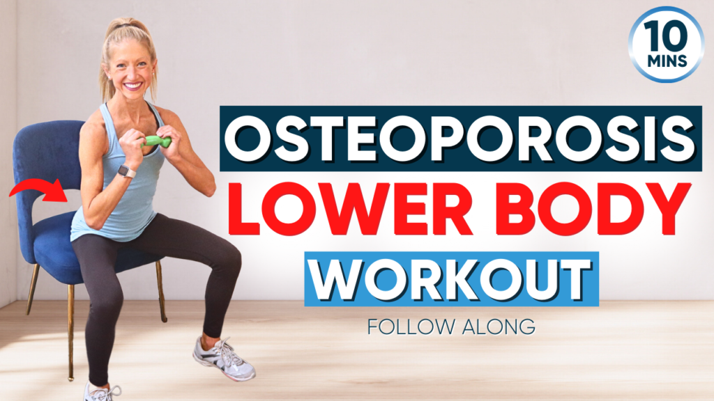 Strengthen Your Bones: Osteoporosis Lower Body Workout in 10 Minutes ...