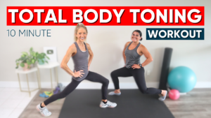 The Ultimate 10 Minute Total Body Toning Workout (NO EQUIPMENT)
