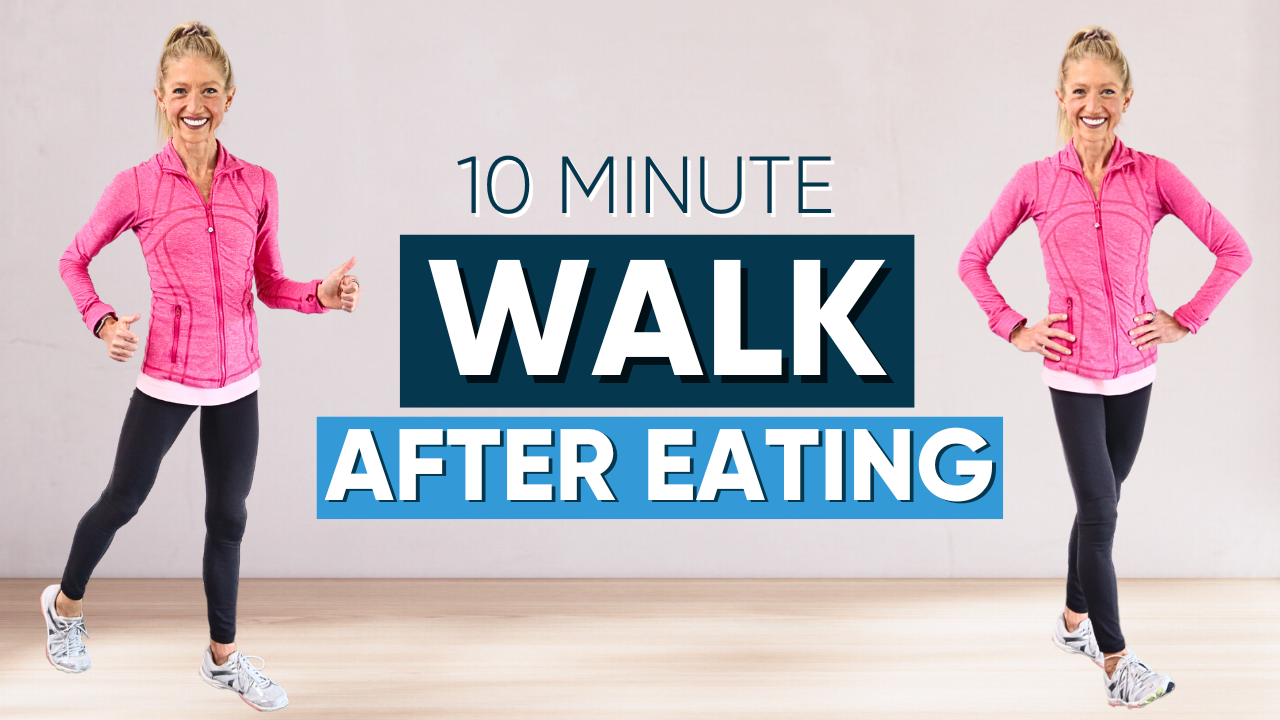 10 min walk after eating - Caroline Jordan