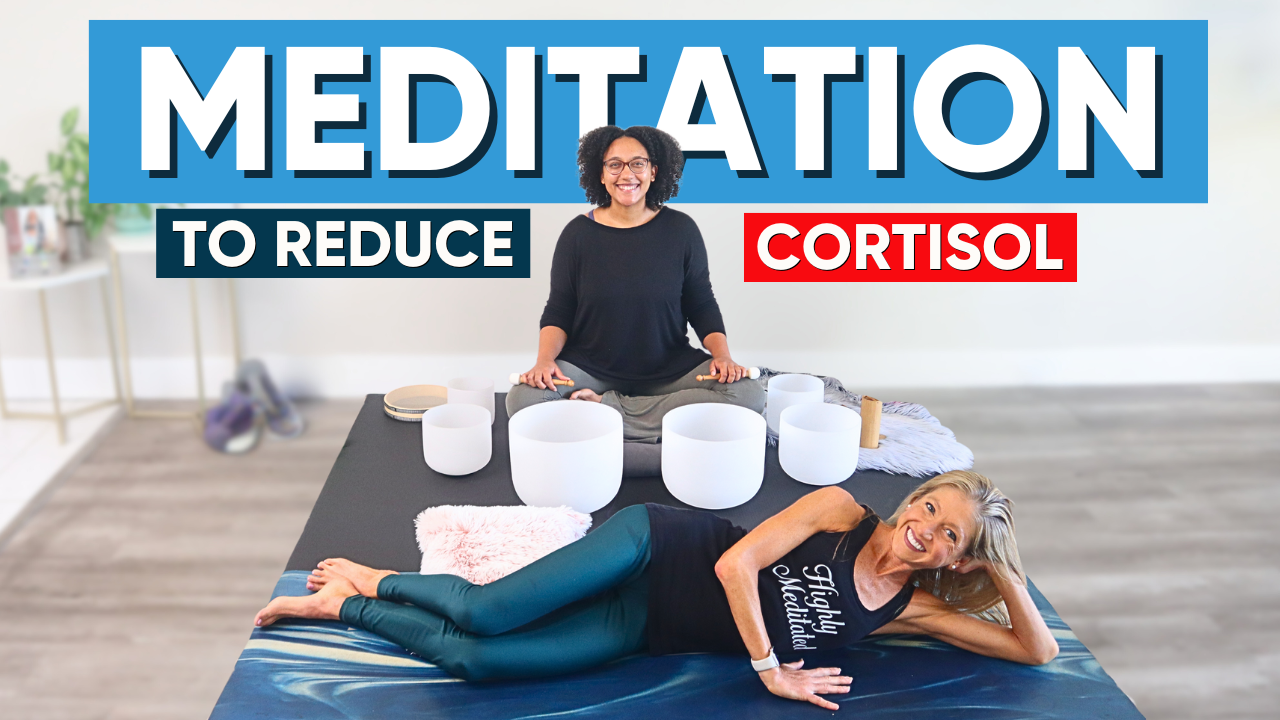 Meditation to reduce cortisol 10 Min