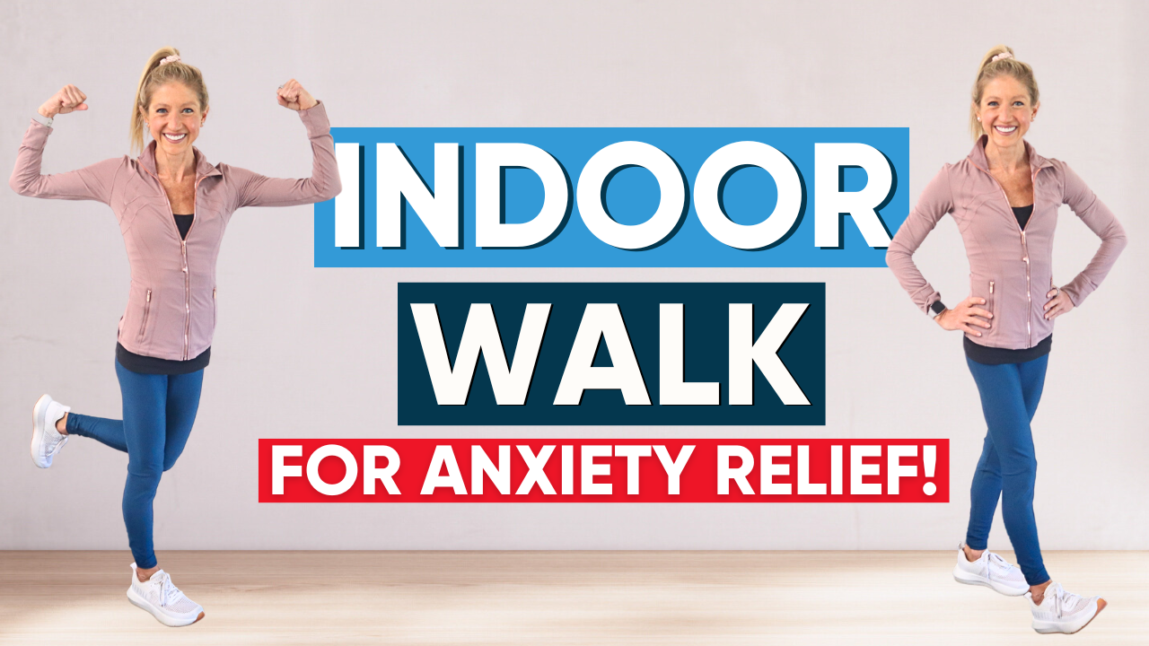 Indoor Walk for Anxiety Relief!