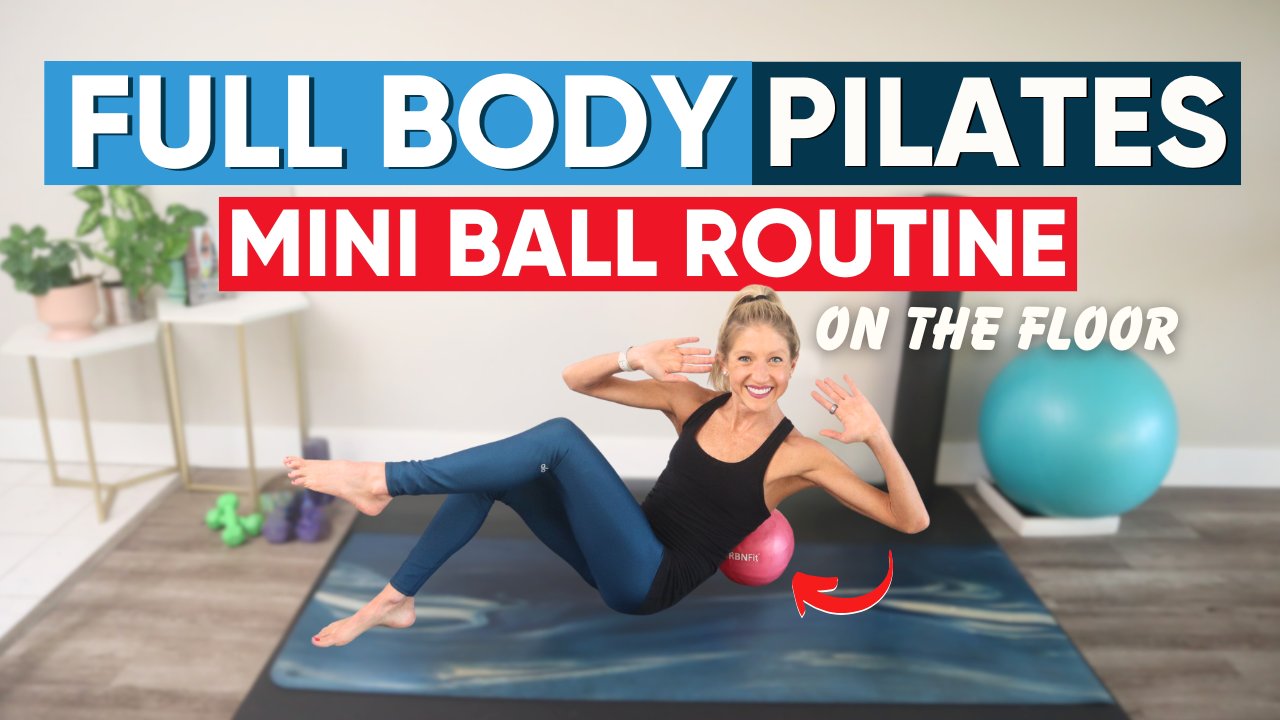 Full-Body Pilates Mini Ball Routine On the Floor