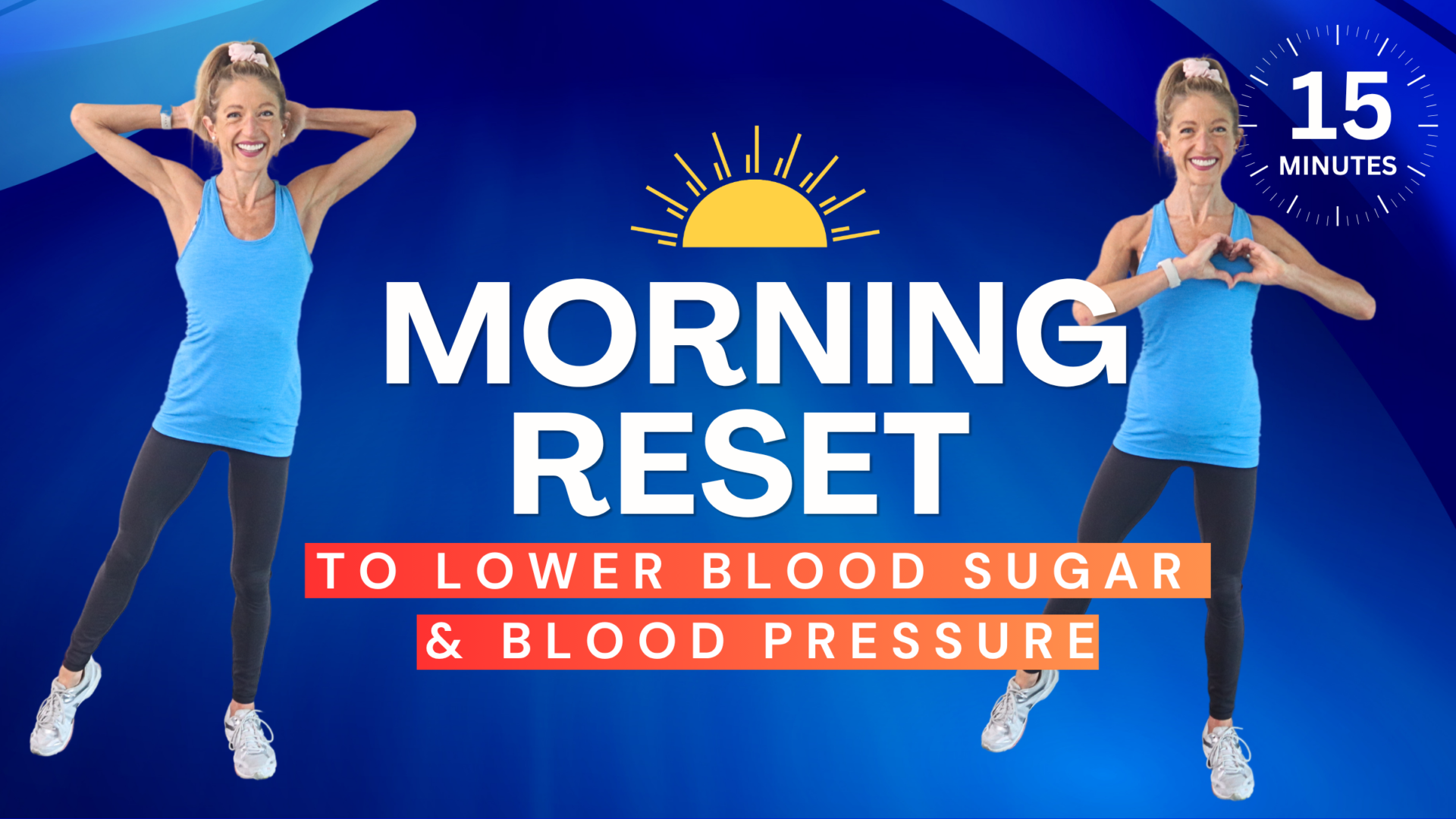 15 Minute Morning Routine to Lower Blood Sugar and Blood Pressure NO EQUIPMENT